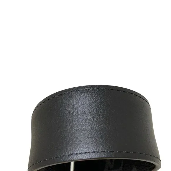 Authentic LOUIS VUITTON Black Monogram Eclipse Belt br438-122525 display picture 3